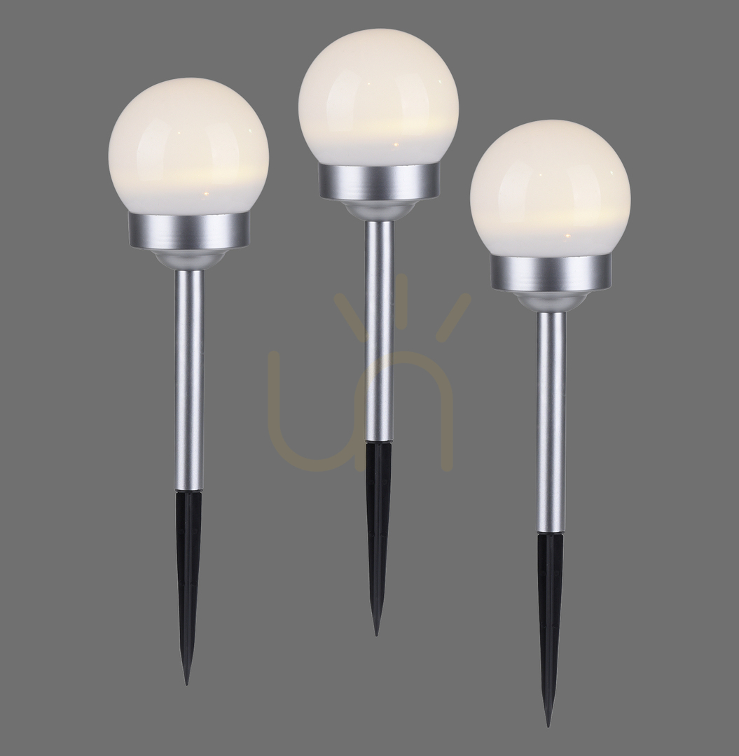 Kontrola PILO-SOL Zahradní lampa 19104-16-3 bílá 1xLED. PILO-SOL Zahradní lampa 19104-16-3 bílá 1xLED.