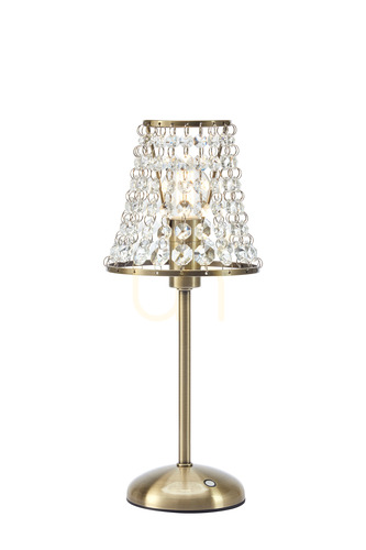 Kontrola Stolní lampa Markslojd LIORA antická mosaz E14 35 cm 109125