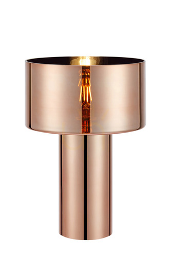 Kontrola Stolní lampa Markslojd Corin zlatá sklo E27 109146