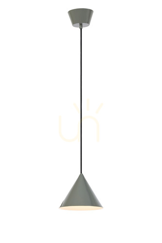 Kontrola Přívěsek světla Markslojd TIP 1xE14 šedý železo 19 cm 109164