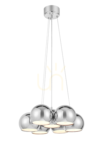 Kontrola Přívěsek Markslojd Cupolo 7xE14 chrom 45 cm 109167