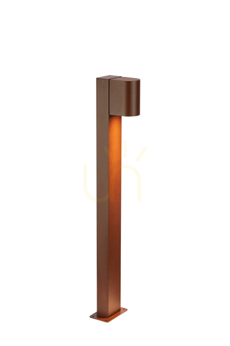 Kontrola Venkovní sloupek Markslojd Alor 1x LED hnědý IP65 109114