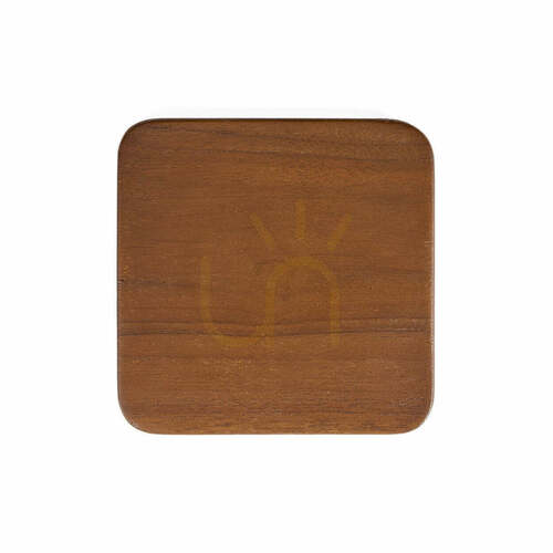 Kontrola Podložka pod horké BAZAR BIZAR tmavě hnědá 10×10 cm