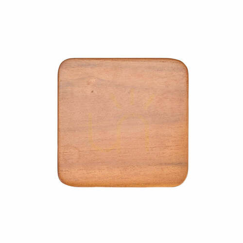 Kontrola Podložka pod hrnec BAZAR BIZAR mahagon 10x10 cm