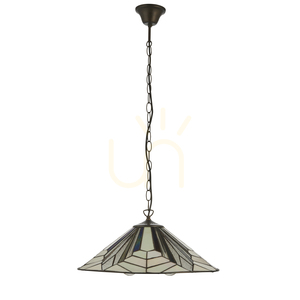 Tiffany závěsné svítidlo Interiors Astoria vícebarevné 3xE27 111922 small 1