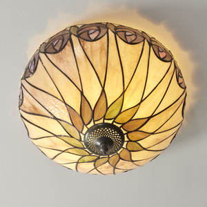 Plafon Tiffany Interiors Hutchinson vícebarevný sklo a ocel 2x E27 40 cm 112188 small 3