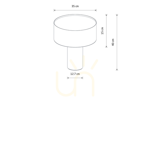 Kontrola SANTANA C Stolní lampa 12206 Nowodvorski