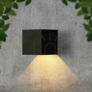 Solární nástěnné svítidlo V-TAC 9 W LED COB, s nastavitelným úhlem svícení, černé čtvercové, 15 × 15 cm, IP65, VT-11109, 4000 K, 860 lm 8 Solární nástěnné svítidlo V-TAC 9 W LED COB, s nastavitelným úhlem svícení, černé čtvercové, 15 × 15 cm, IP65, VT-11109, 4000 K, 860 lm small 8