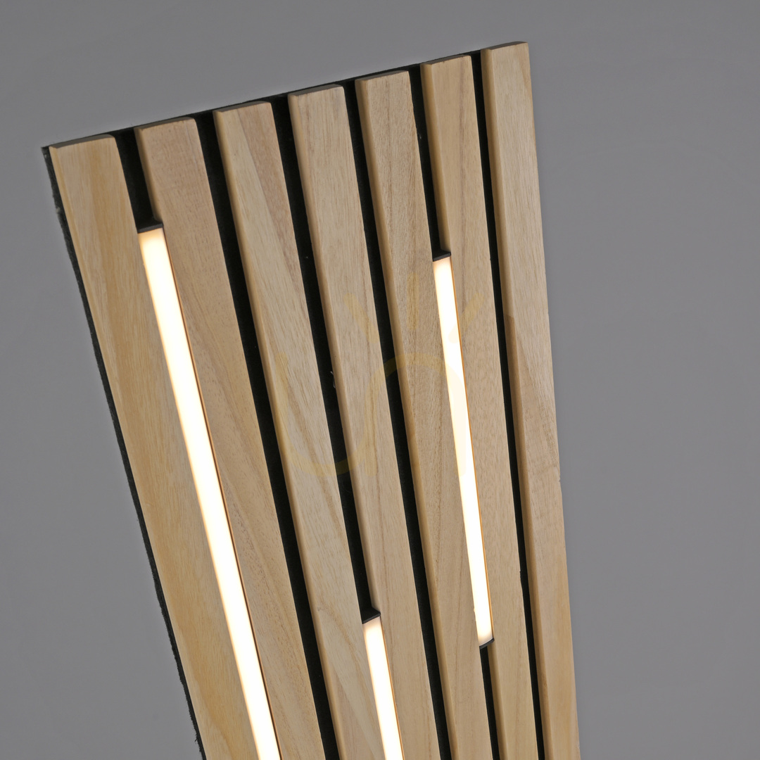 Pohled Q-AKUSTIK 822-79 Dřevěná stojací lampa s 1 LED diodou Q-AKUSTIK 822-79 Dřevěná stojací lampa s 1 LED diodou