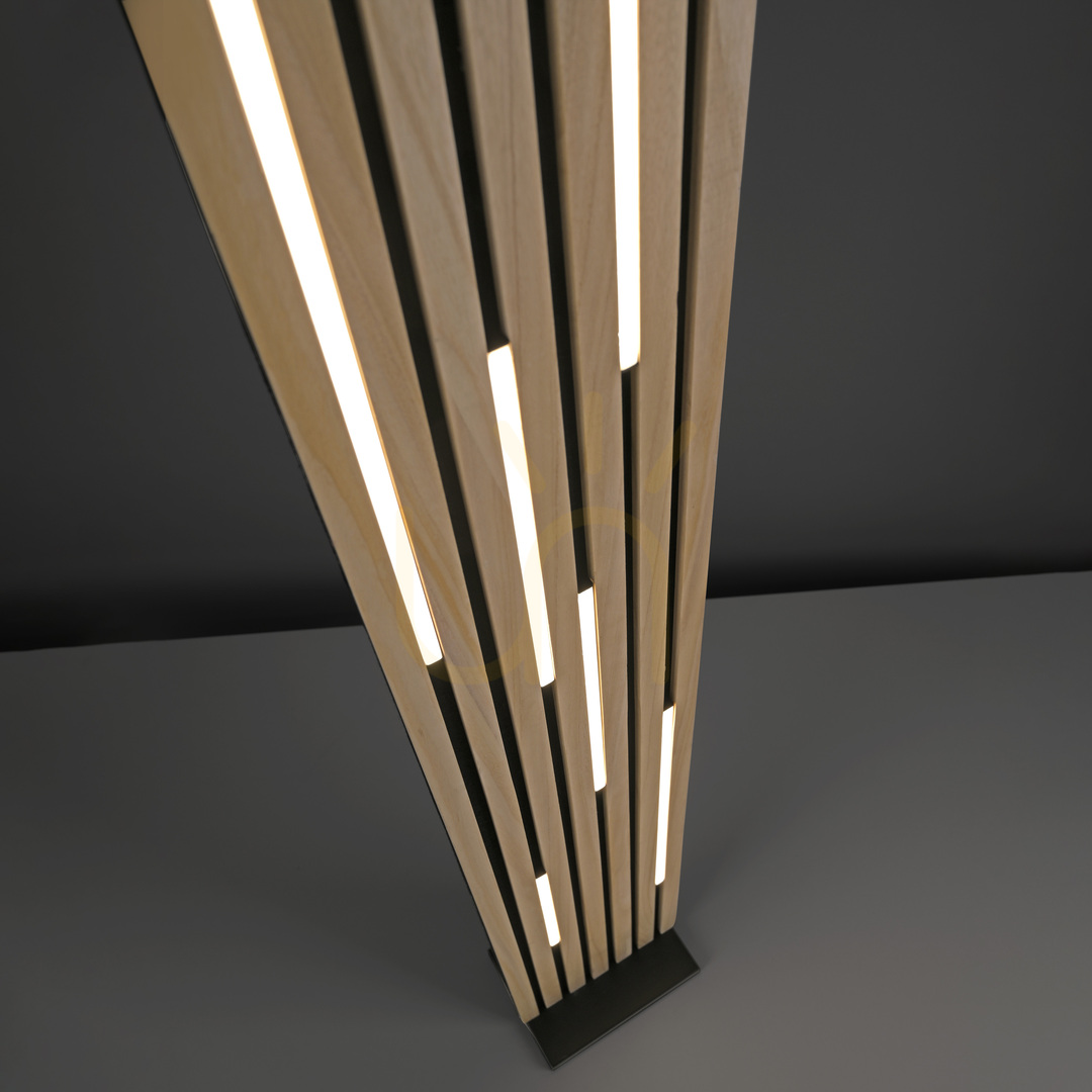 Náhled Q-AKUSTIK 822-79 Dřevěná stojací lampa s 1 LED diodou Q-AKUSTIK 822-79 Dřevěná stojací lampa s 1 LED diodou
