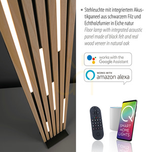 Q-AKUSTIK 822-79 Dřevěná stojací lampa s 1 LED diodou 3 Q-AKUSTIK 822-79 Dřevěná stojací lampa s 1 LED diodou small 3