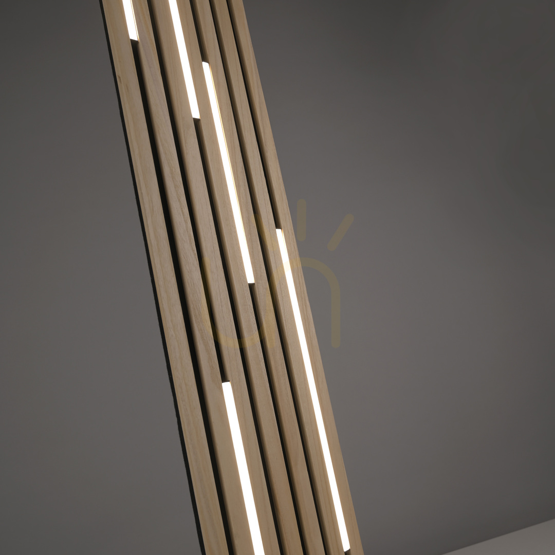 Zobrazit Q-AKUSTIK 822-79 Dřevěná stojací lampa s 1 LED diodou Q-AKUSTIK 822-79 Dřevěná stojací lampa s 1 LED diodou