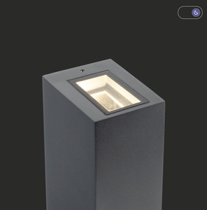 Venkovní nástěnné svítidlo LILLEHAMMER – Premium 2290GR grafitová 8 W 2700 K – NORLYS small 1