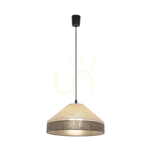Závěsné svítidlo Eliss Black Jute 1 Xe27 small 5