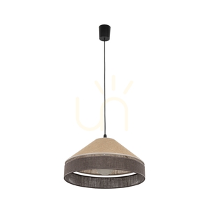 Závěsné svítidlo Eliss Black Jute 1 Xe27 small 6