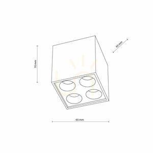 Arco White 8 W small 5