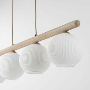 Závěsné svítidlo Virlo White, 4 žárovky Xe14 small 3