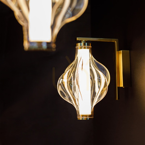 Nástěnné svítidlo Elva Brass s LED diodami, 8 W small 2