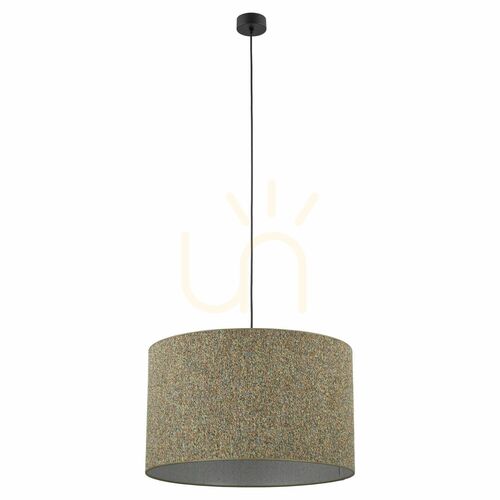 Kontrola Závěsné svítidlo Vellum Black Multicolor 1 Xe27