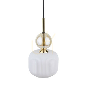 Bílé závěsné svítidlo Sophia Cognac 1 Xe14 small 4