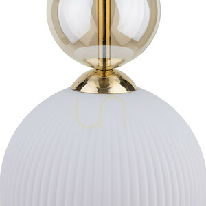 Bílé závěsné svítidlo Sophia Cognac 1 Xe14 small 5