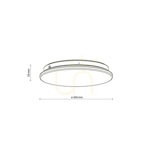 Stropní svítidlo Oyster 12 W LED small 8