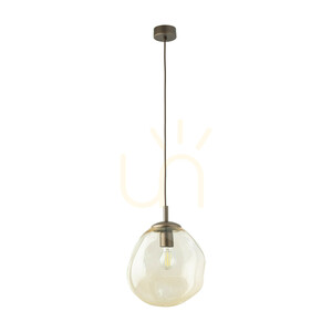 Závěsné svítidlo Lava M Brown 1 Xe27 small 0