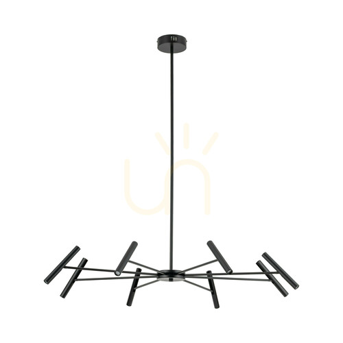 Kontrola Závěsné svítidlo Niva Black 40 W LED