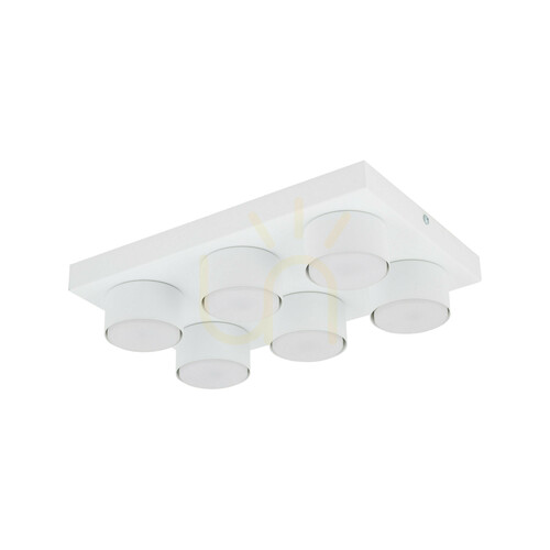 Kontrola Stropní svítidlo Brix White 6 Xgx53