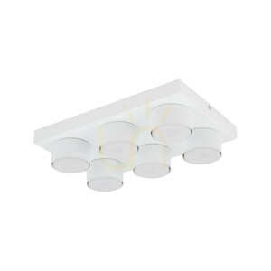 Stropní svítidlo Brix White 6 Xgx53 small 0