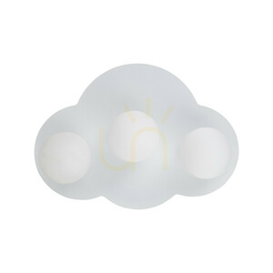 Nové bílé nástěnné svítidlo Cloud 3 Xg9 small 0