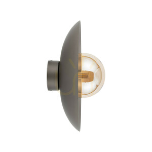 Nová hnědá skleněná nástěnná lampa Slate 1 Xg9 small 2