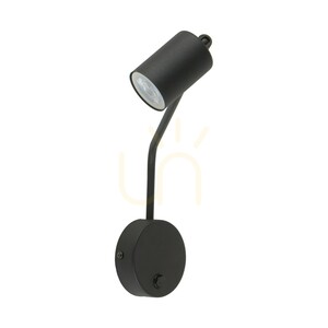 Nástěnné svítidlo Nex Black 1 XGU10 small 9