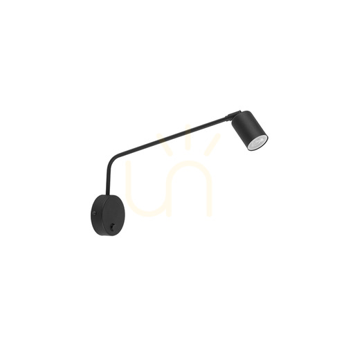 Kontrola Nástěnné svítidlo Nex Black 1 XGU10