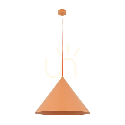 Kontrola Závěsné svítidlo Cono XL Salmon 1 XE27