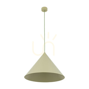 Závěsné svítidlo Cono XL v barvě pistácie, 1 x E27 small 7