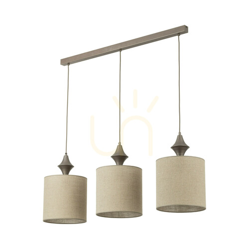 Kontrola Závěsné svítidlo Amura New Brown 3 Xe27