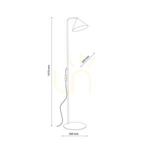 Stojací lampa Cono Navy 1 Xe14 small 9