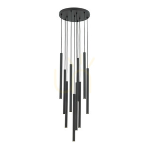 Závěsné svítidlo Ferro Black 10 Xg9 Circle small 6