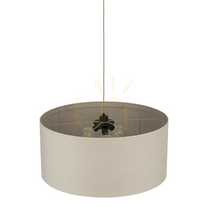 Závěsné svítidlo Largo Linen 3 Xe27 small 3