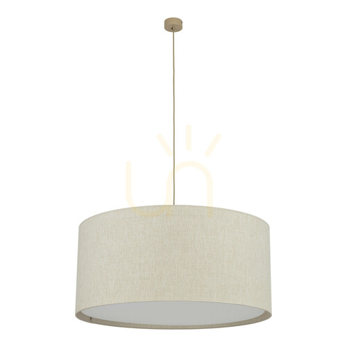 Kontrola Závěsné svítidlo Largo Beige, 3 žárovky Xe27