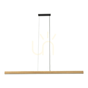 Závěsné svítidlo Viga Wood LED z broušeného borového dřeva v antickém stylu small 10