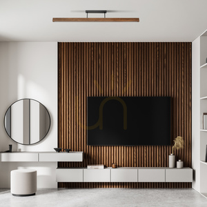 Stropní svítidlo Viga Wood LED z broušeného borovicového a ořechového dřeva small 3