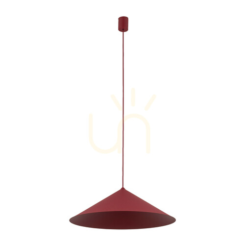 Kontrola Závěsné svítidlo Lume XL v barvě burgundy, 1 XGX53
