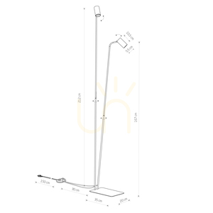 Stojací lampa MONO 12541 od Nowodvorskiho 1 Stojací lampa MONO 12541 od Nowodvorskiho small 1