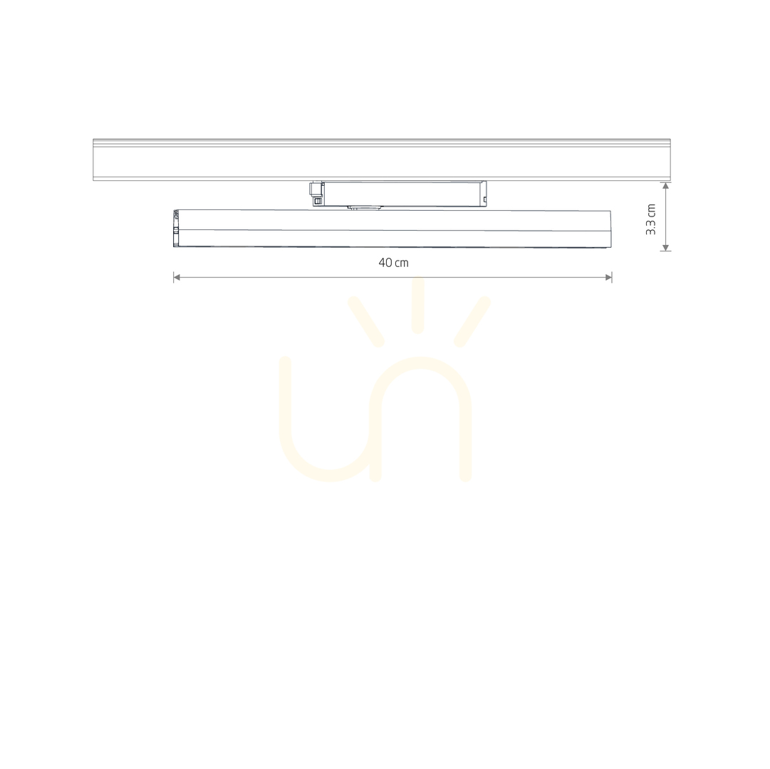 Náhled PROFILE LINE LED 20 W 12400 – kolejnicové svítidlo od společnosti Nowodvorski PROFILE LINE LED 20 W 12400 – kolejnicové svítidlo od společnosti Nowodvorski