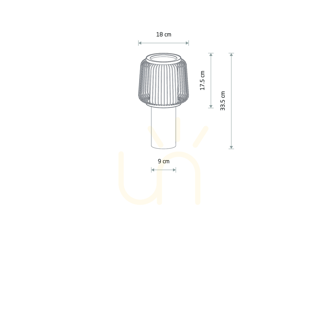 Pohled Stolní lampa NOME 12253 od Nowodvorskiho Stolní lampa NOME 12253 od Nowodvorskiho