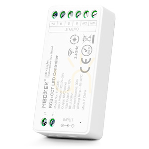 LED řídicí jednotka MiBoxer FUT039S RGB+CCT, RF 2,4 GHz, 12–24 V, 12 A small 4