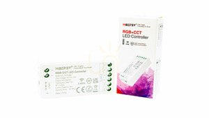 LED řídicí jednotka MiBoxer FUT039S RGB+CCT, RF 2,4 GHz, 12–24 V, 12 A small 0