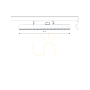 PROFILE FOCUS LINEAR LED 15 W 12394 – kolejnicové osvětlovací těleso od společnosti Nowodvorski 1 PROFILE FOCUS LINEAR LED 15 W 12394 – kolejnicové osvětlovací těleso od společnosti Nowodvorski small 1